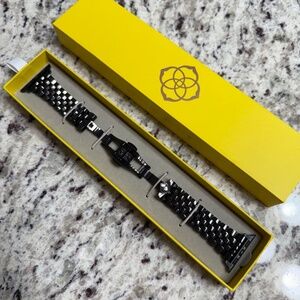 Kendra Scott Black Alex 5 Link Watch Band